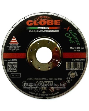 Круг отрезной по металлу Globe Excellence One 125х1.0х22.2